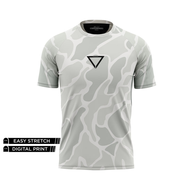 BEYOND - FUTURE WHITE CAMO DRY FIT TEE