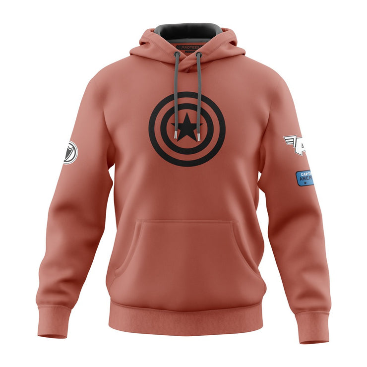 LIMITED EDITION RUST CP AMERICA - ULTRA SOFT FLEECE HOODIE