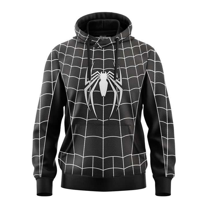 DIGITAL SPIDER'S NEST - POLYESTER FLEECE HOODIE