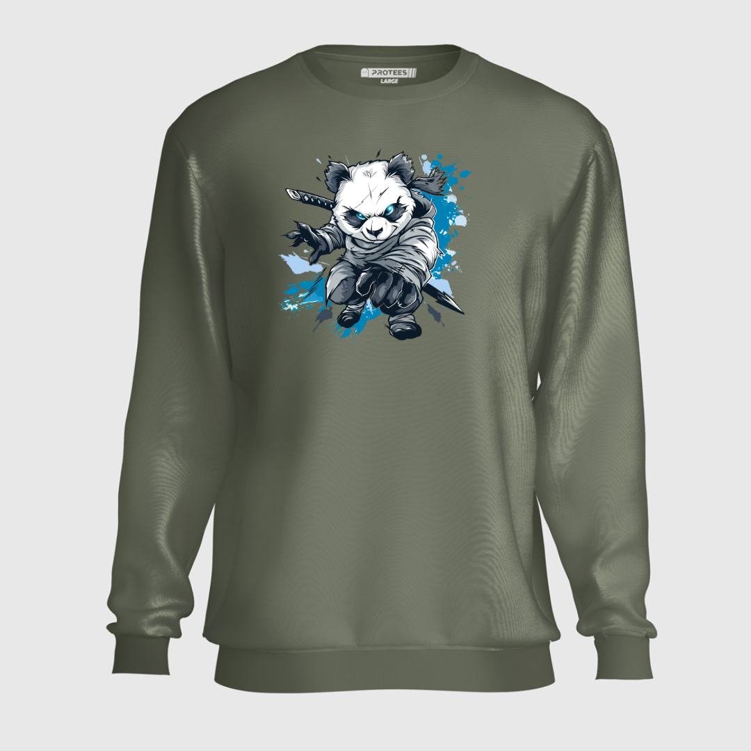 DTF - NINJA PANDA  SWEATSHIRT