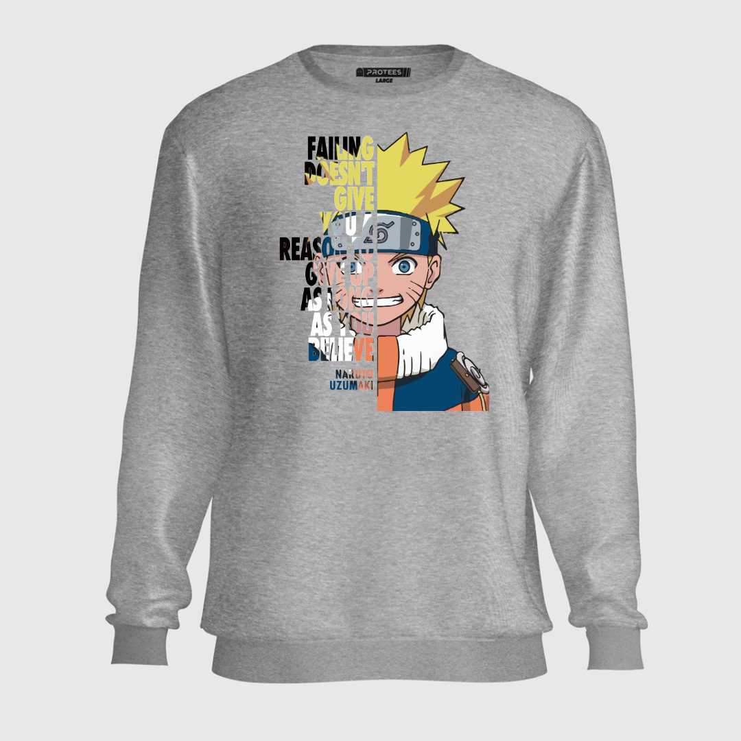 DTF - NARUTO FAILING SWEATSHIRT
