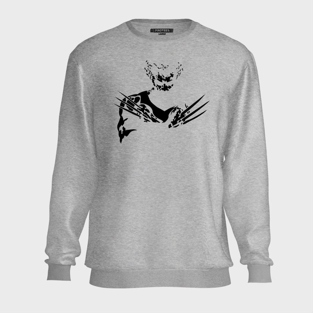 DTF - WOLVERINE BLACK LOGO SWEATSHIRT
