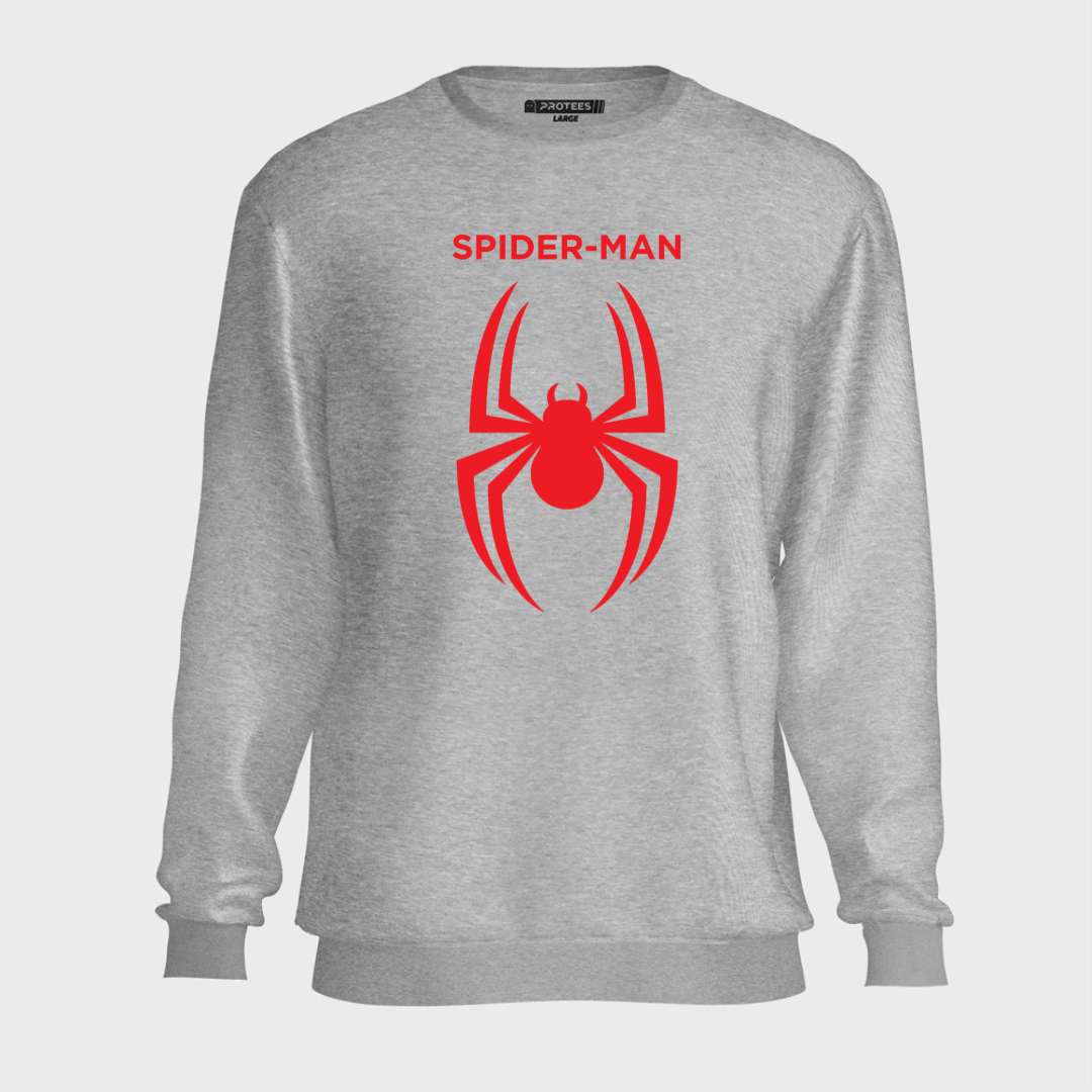 DTF - SPIDERMAN RED LOGO SWEATSHIRT