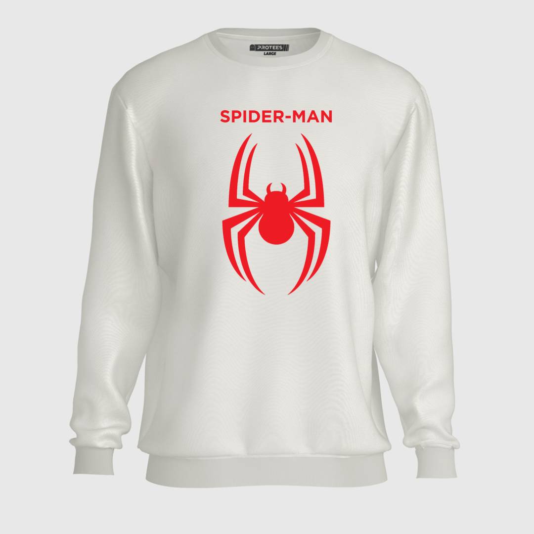 DTF - SPIDERMAN RED LOGO SWEATSHIRT