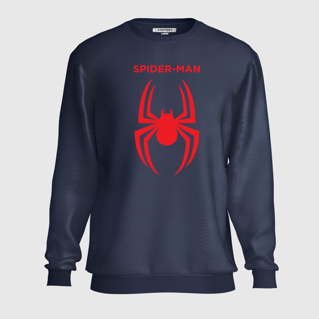 DTF - SPIDERMAN RED LOGO SWEATSHIRT