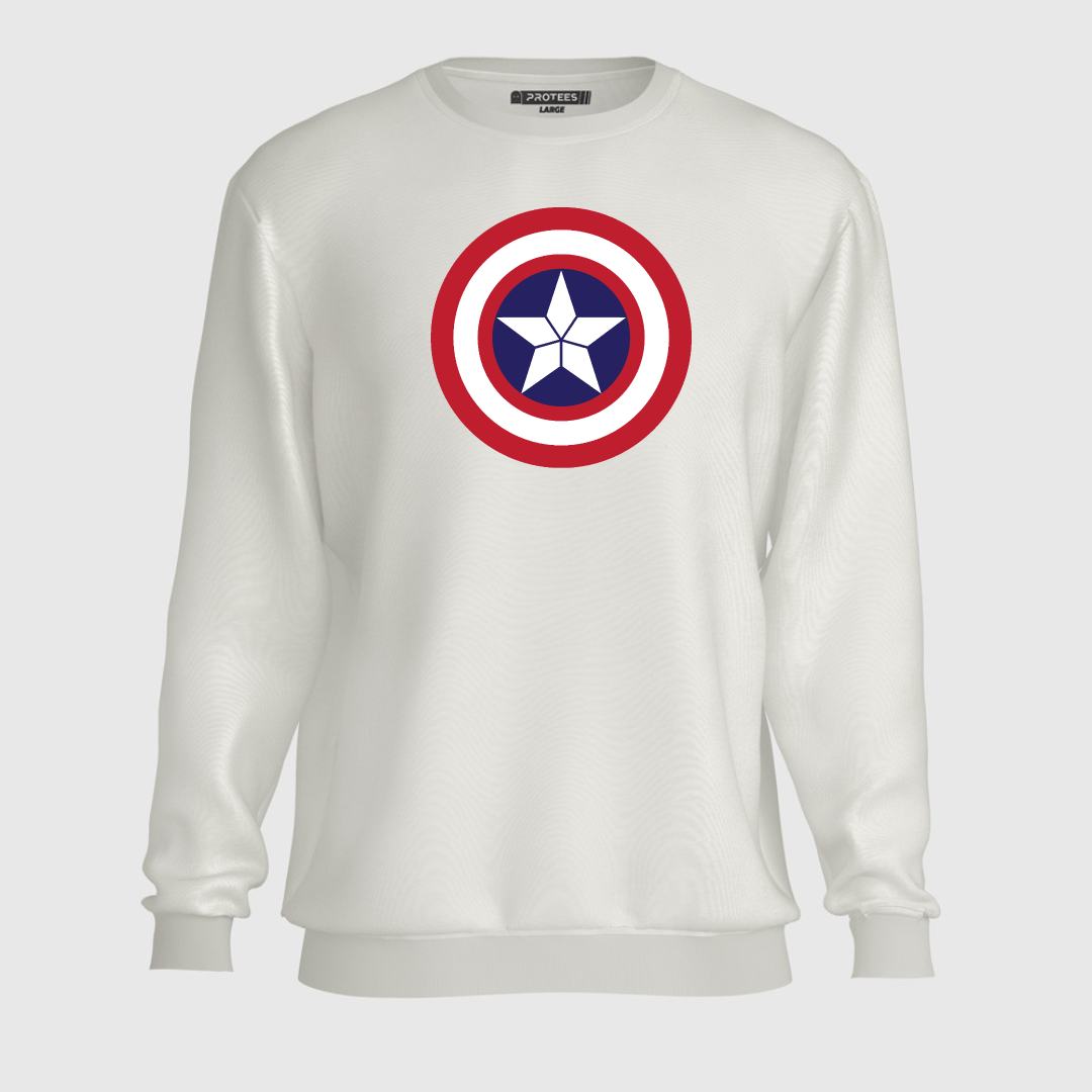 DTF - CAPTAIN AMERICA SHIELD SWEATSHIRT