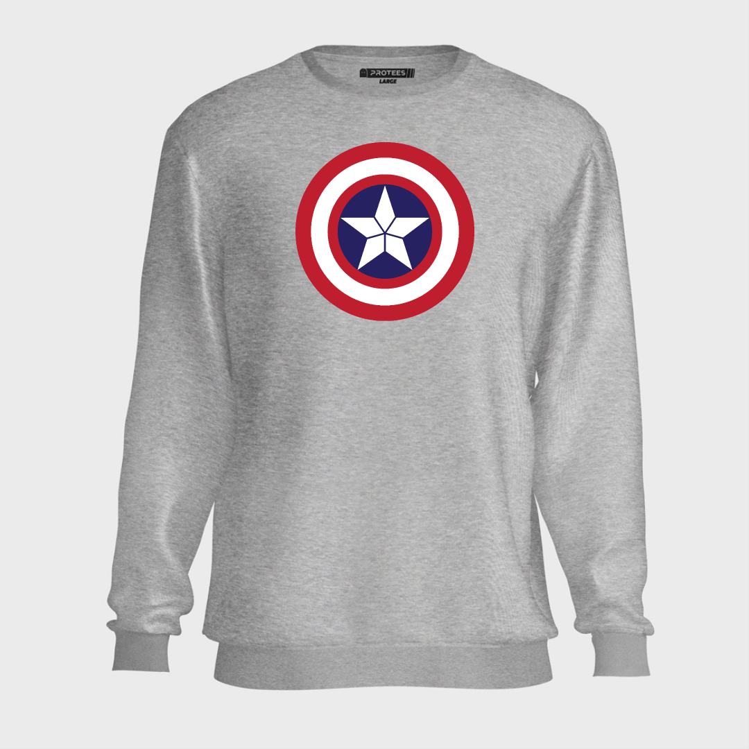DTF - CAPTAIN AMERICA SHIELD SWEATSHIRT