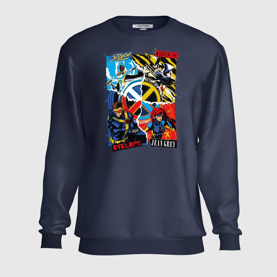 DTF - STROM WOLVERINE CYCLOPS JEAN GREY SWEATSHIRT