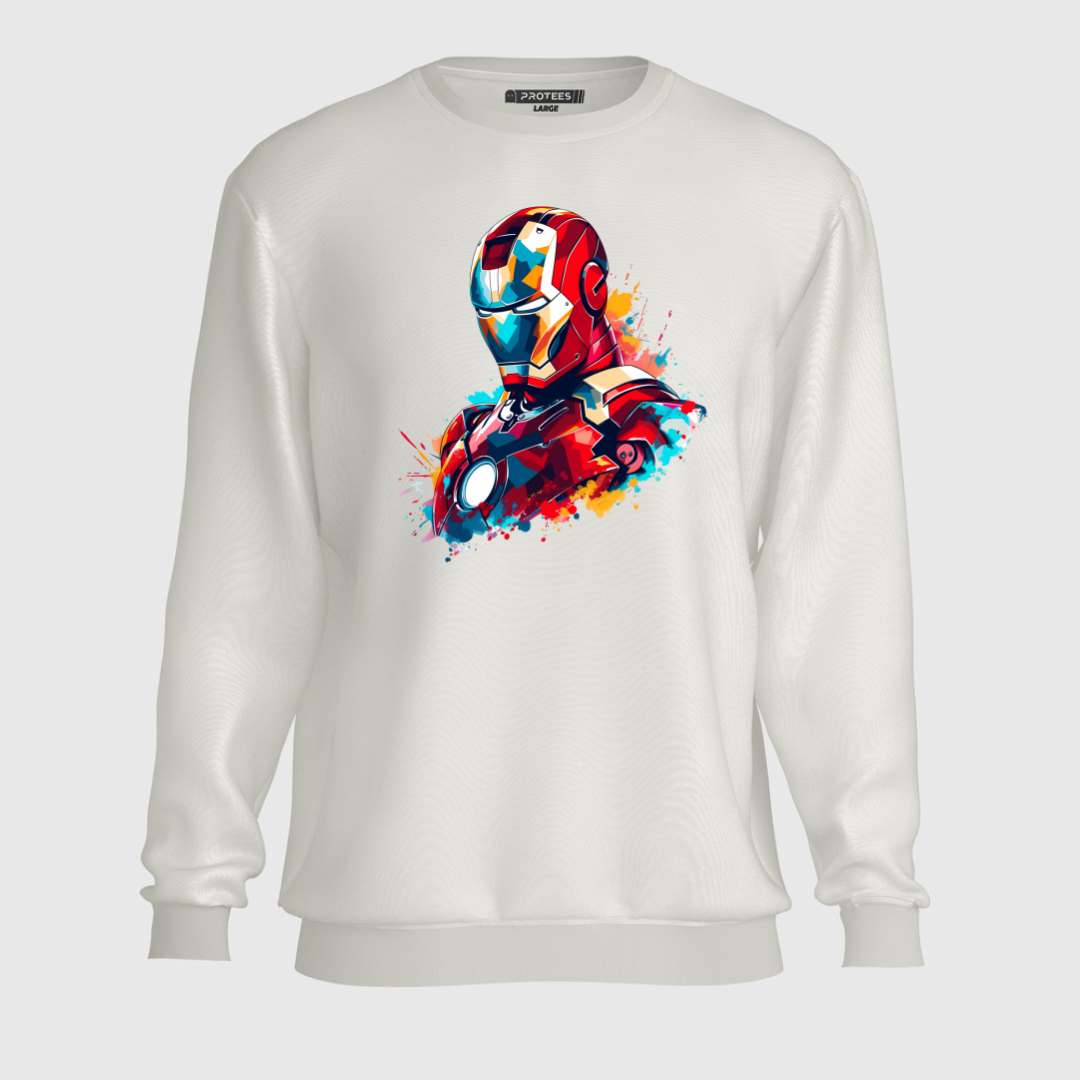 DTF - IRONMAN RAINBOW SWEATSHIRT