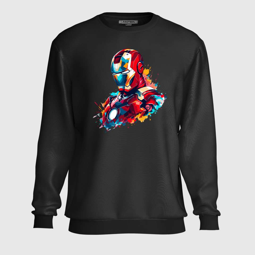 DTF - IRONMAN RAINBOW SWEATSHIRT