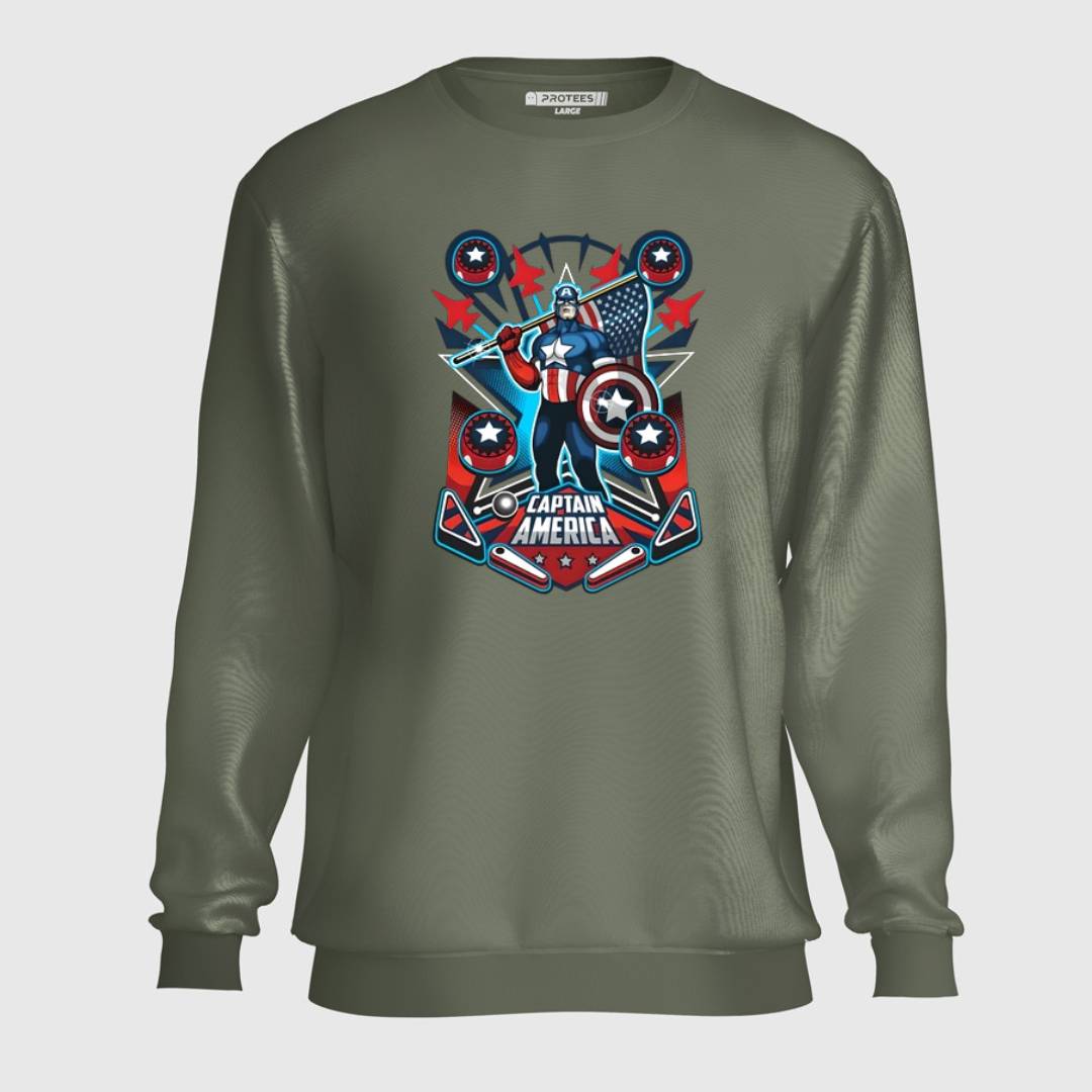 DTF - CAPTAIN AMERICA SENTINEL OF LIBERTY SWEATSHIRT
