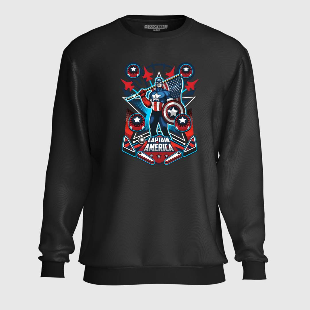 DTF - CAPTAIN AMERICA SENTINEL OF LIBERTY SWEATSHIRT
