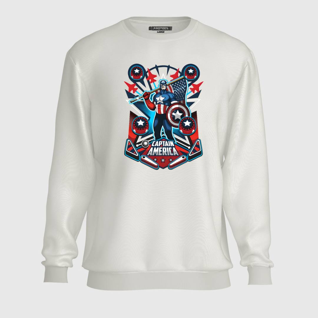 DTF - CAPTAIN AMERICA SENTINEL OF LIBERTY SWEATSHIRT