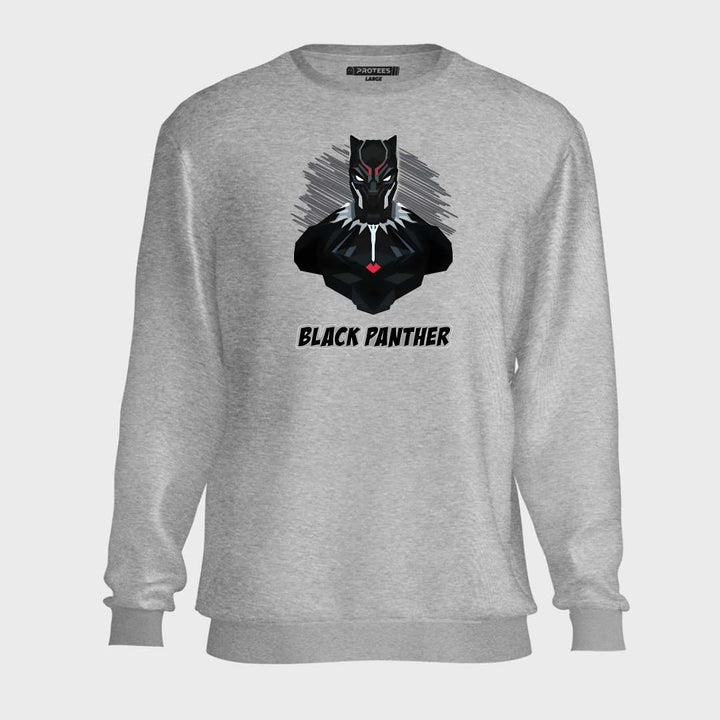 LEFTOVER DTF - BLACK PANTHER SWEATSHIRT