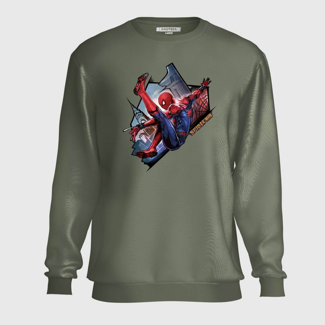 DTF - SPIDERMAN CITY SWEATSHIRT