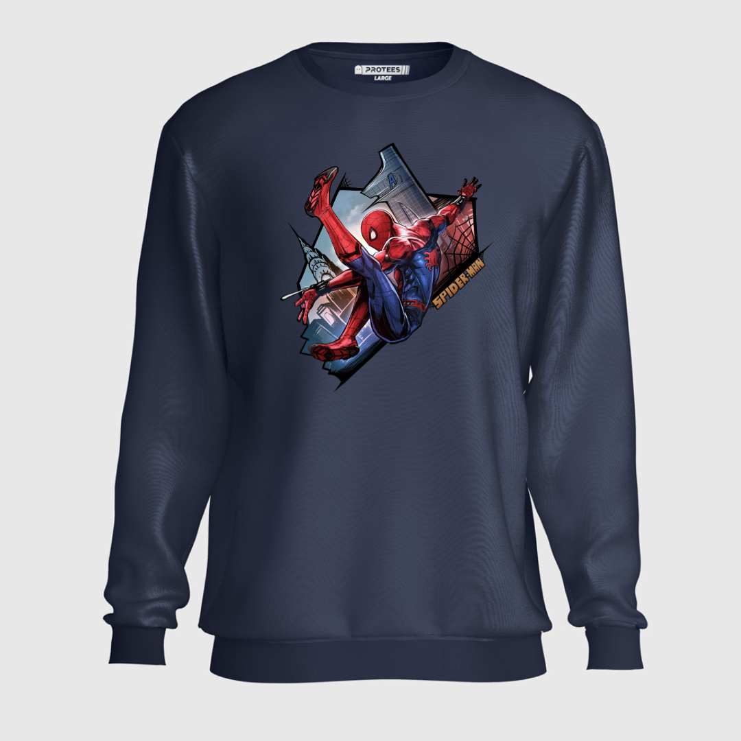 DTF - SPIDERMAN CITY SWEATSHIRT
