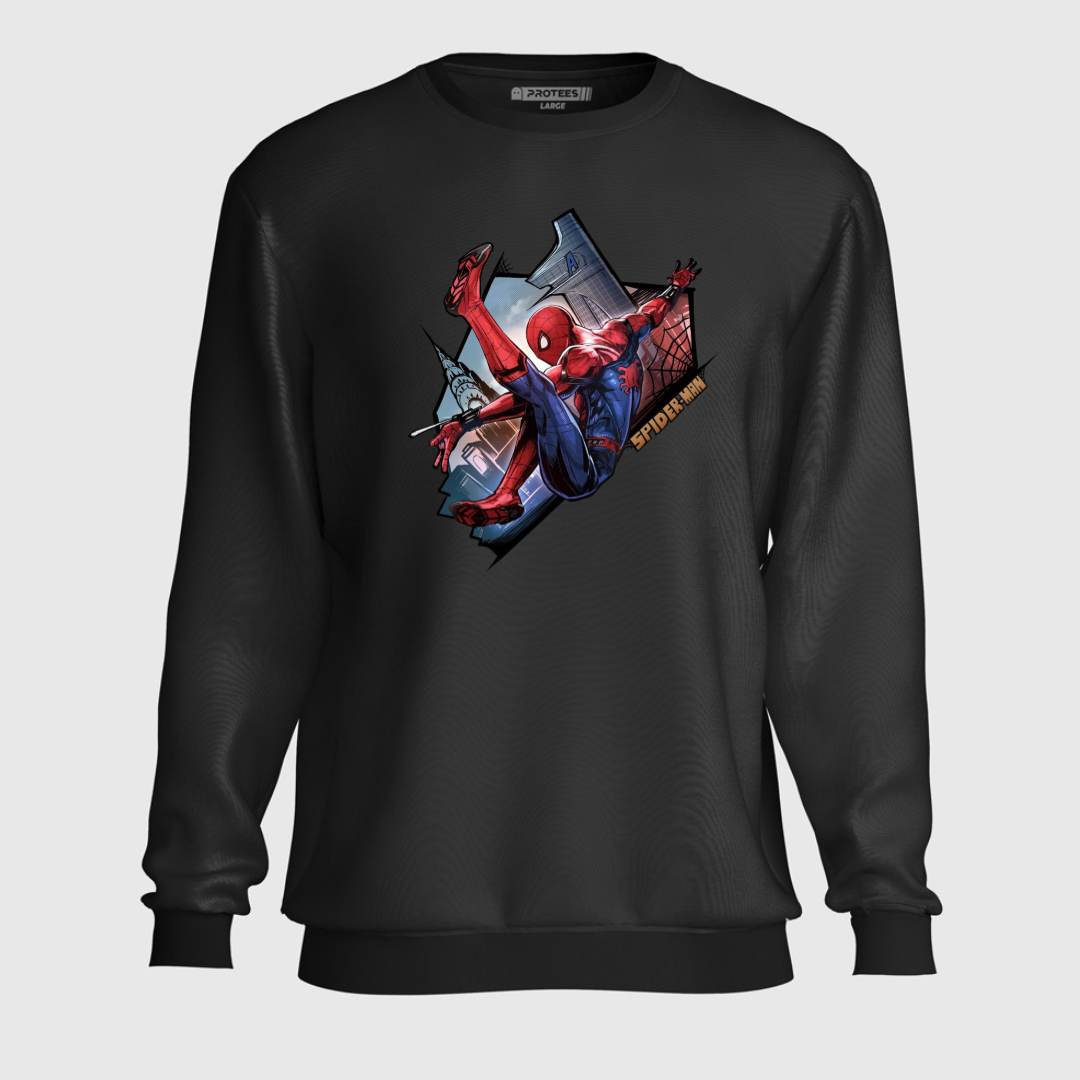 DTF - SPIDERMAN CITY SWEATSHIRT