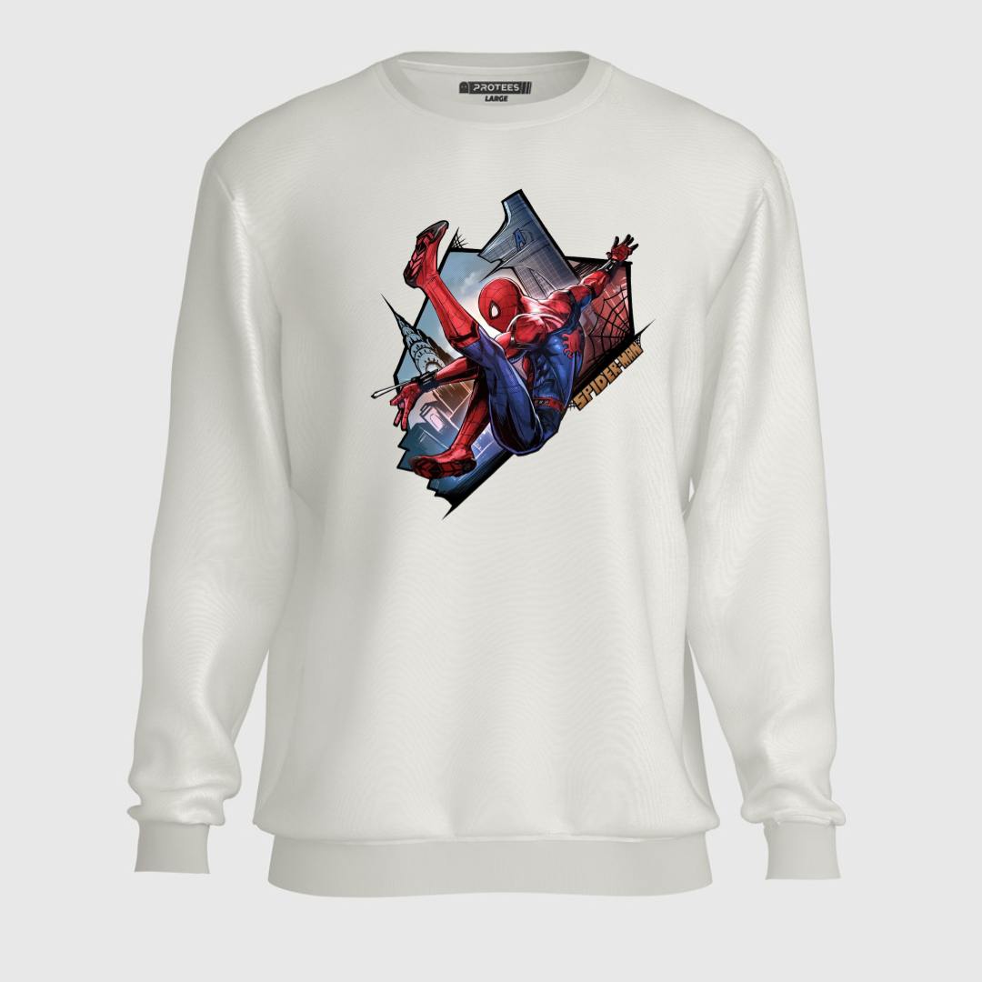 DTF - SPIDERMAN CITY SWEATSHIRT