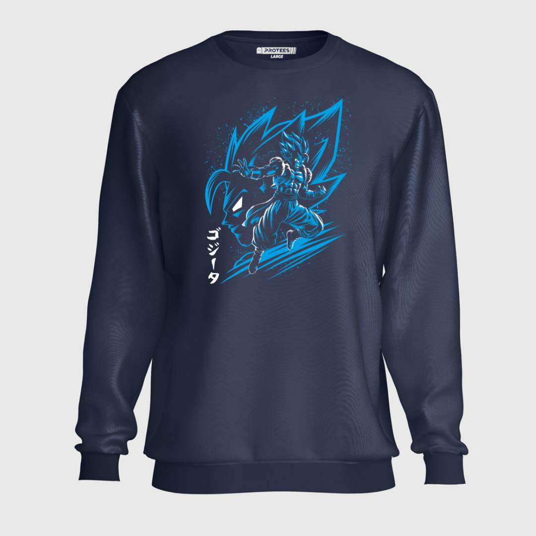 DTF - GOGETA SUPER SAIYAN BLUE SWEATSHIRT
