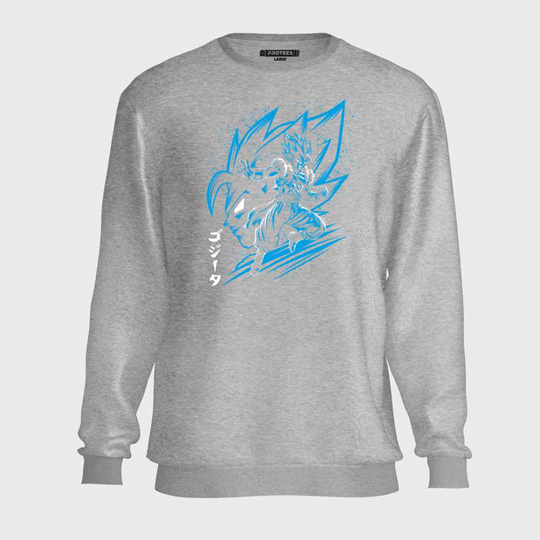 DTF - GOGETA SUPER SAIYAN BLUE SWEATSHIRT