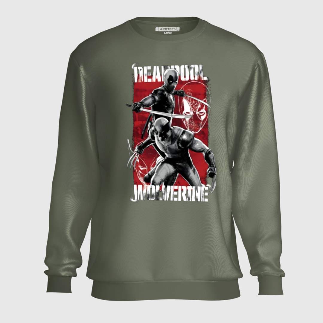 DTF - WOLVERINE & DEADPOOL SWEATSHIRT