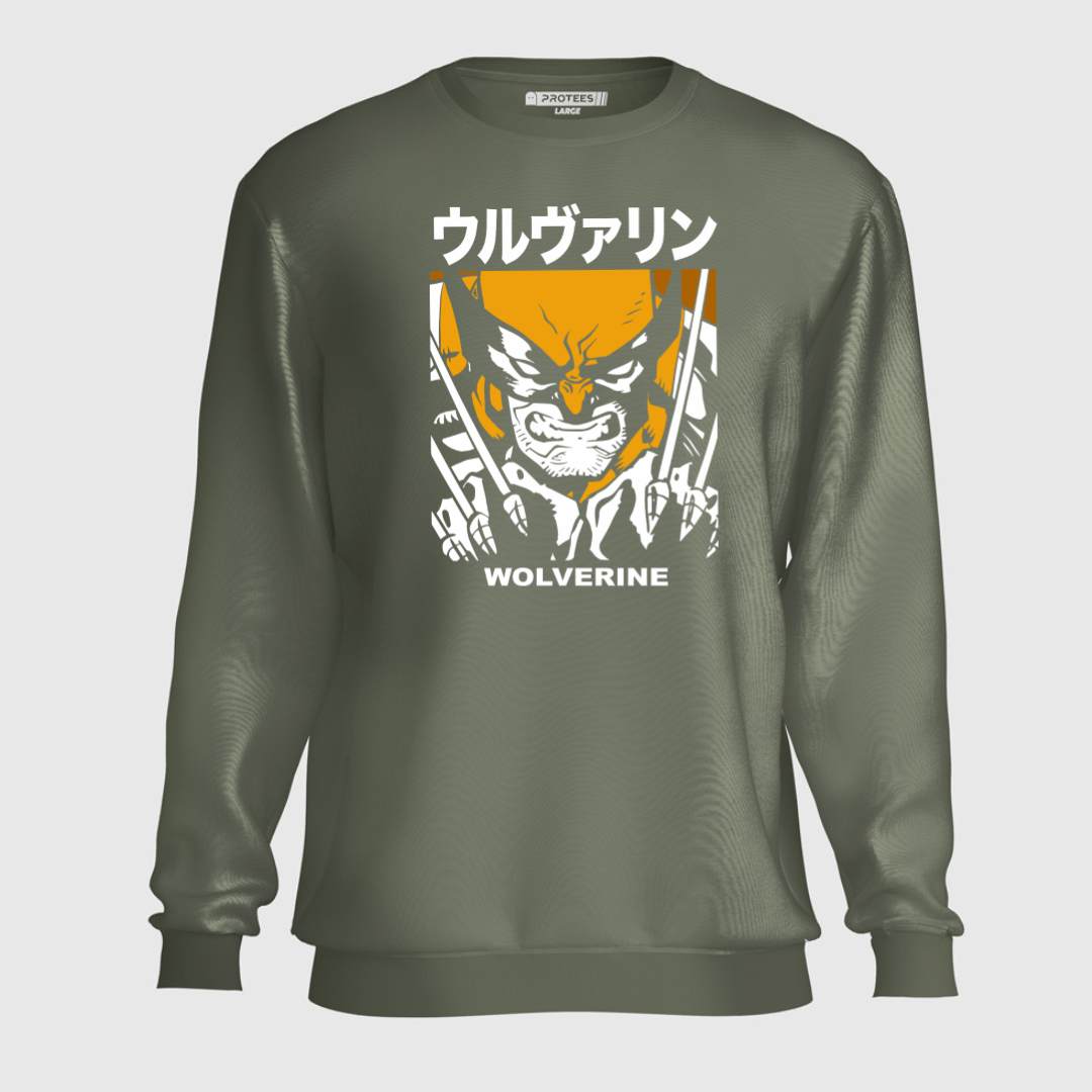 DTF - WOLVERINE KATAKANA SWEATSHIRT