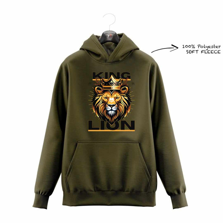 DTF -  THE KING LION HOODIE DTF047