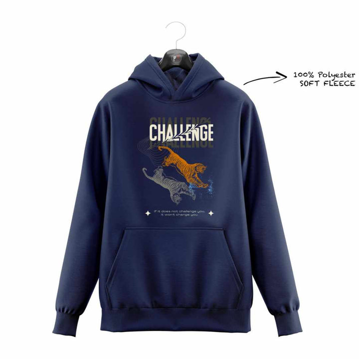 DTF -  CHALLENGE TIGER HOODIE DTF048