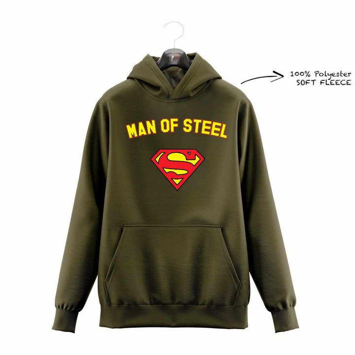 DTF -  MAN OF STEEL CLASSIC SUPERMAN HOODIE DTF036