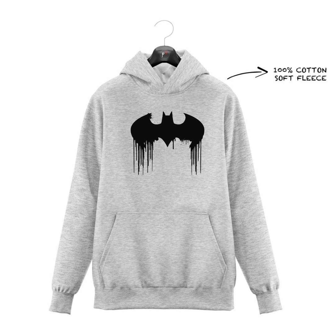 DTF -  BATMAN MELTING LOGO HOODIE DTF031