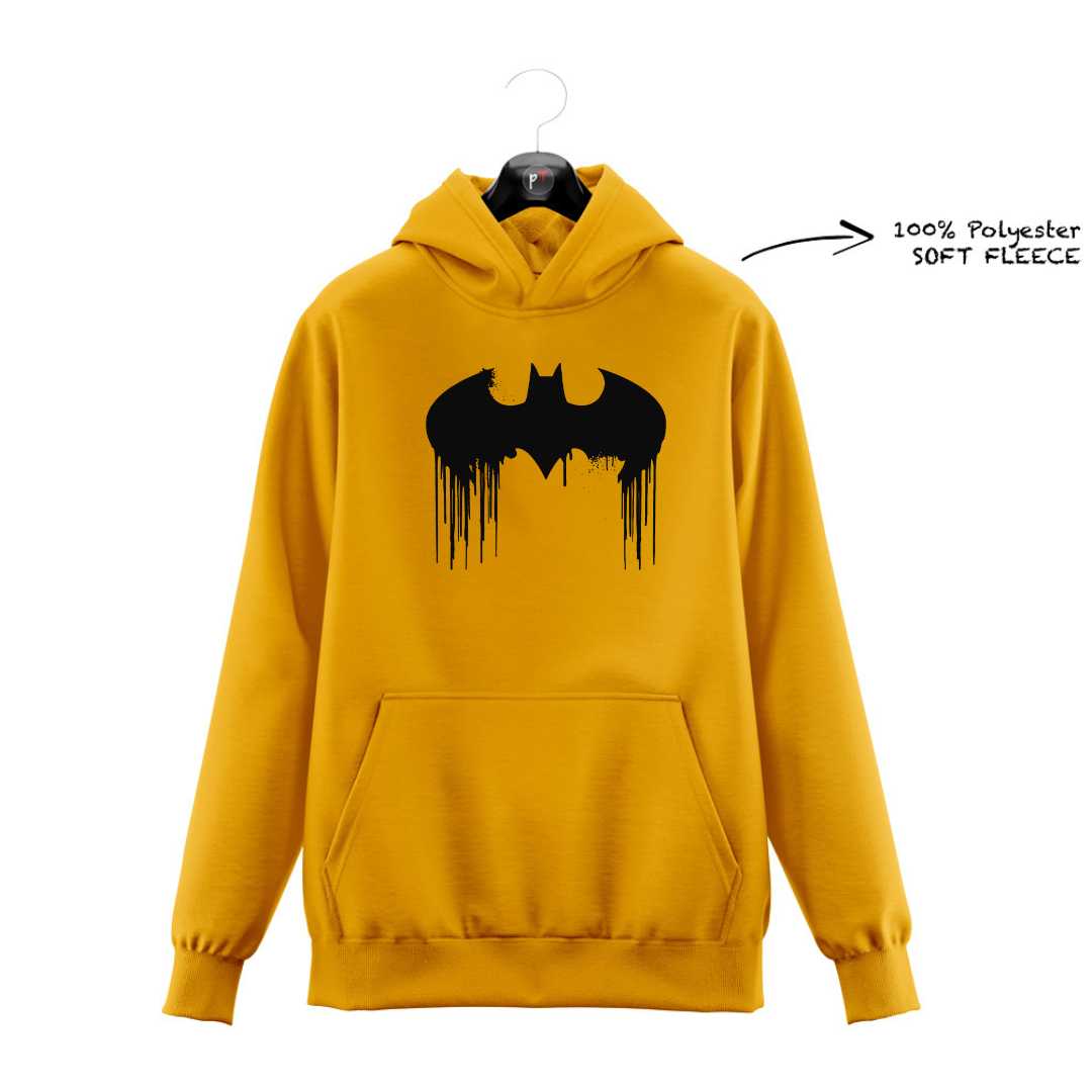 DTF -  BATMAN MELTING LOGO HOODIE DTF031