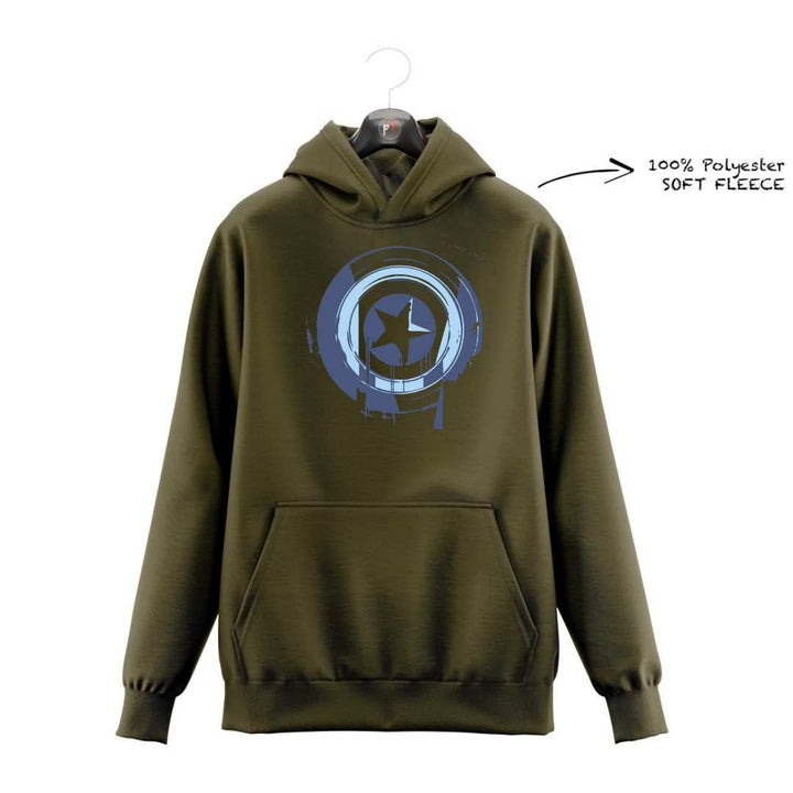 DTF - CAPTAIN AMERICA SHIELD HOODIE DTF018