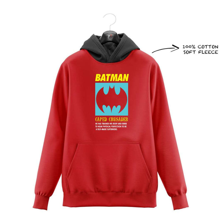 DTF - BATMAN CAPED CRUSADER HOODIE DTF016