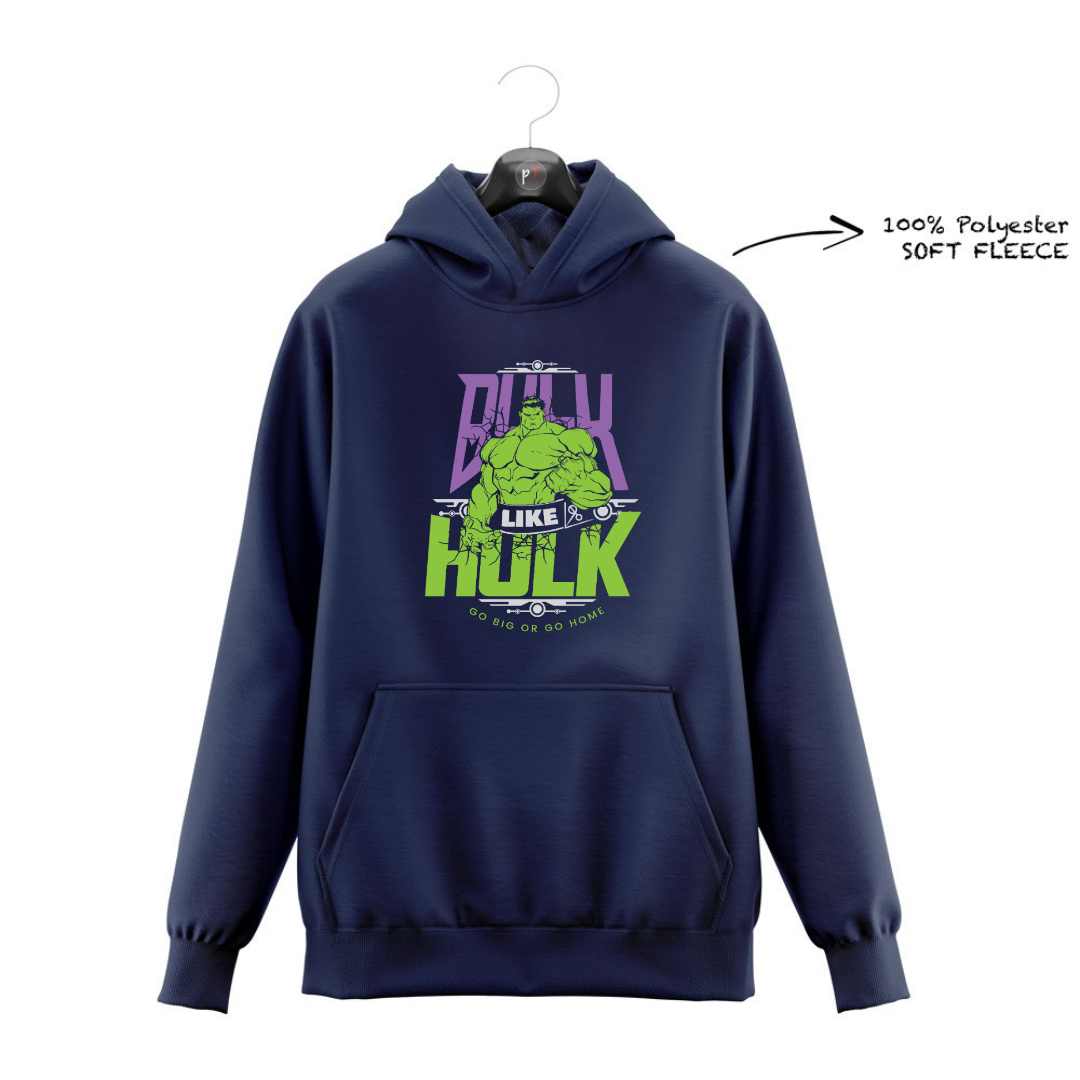 DTF - GO BIG OR GO HOME HULK HOODIE DTF014