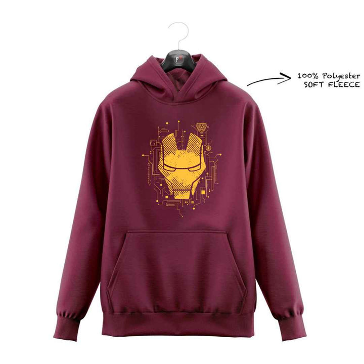 DTF HULK - IRONMAN MASK HOODIE DTF012