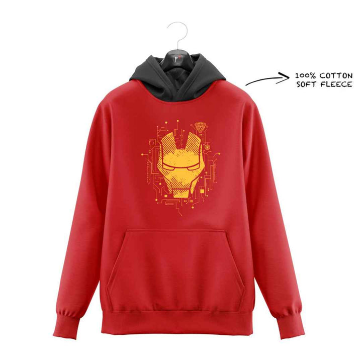 DTF HULK - IRONMAN MASK HOODIE DTF012