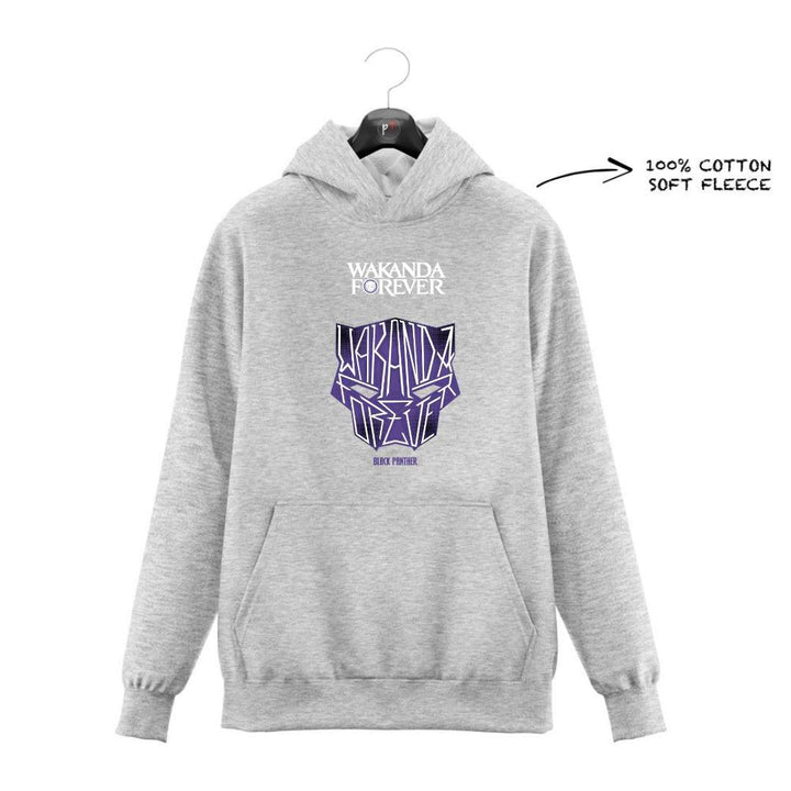 DTF - PURPLE WAKANDA LOGO HOODIE DTF011