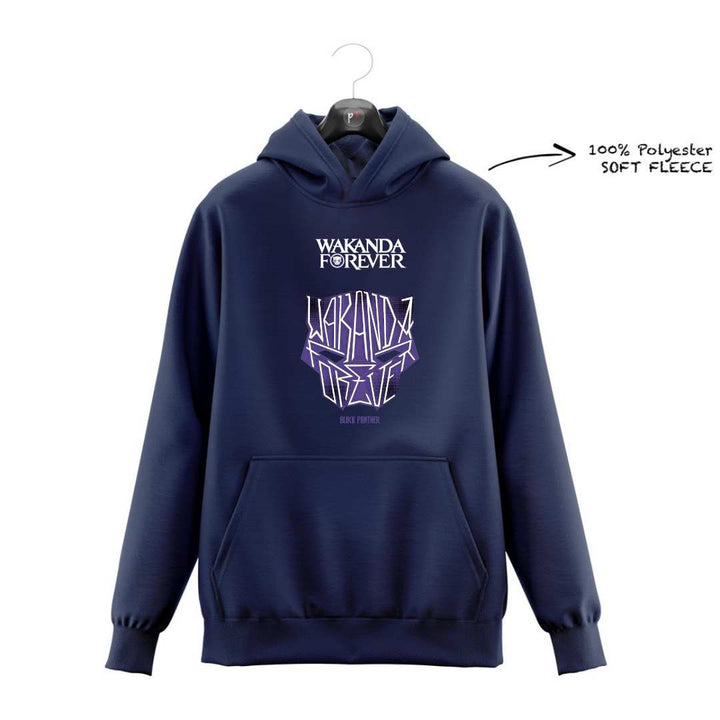 DTF - PURPLE WAKANDA LOGO HOODIE DTF011