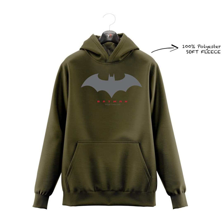 DTF - BATMAN LOGO FLEECE HOODIE DTF010