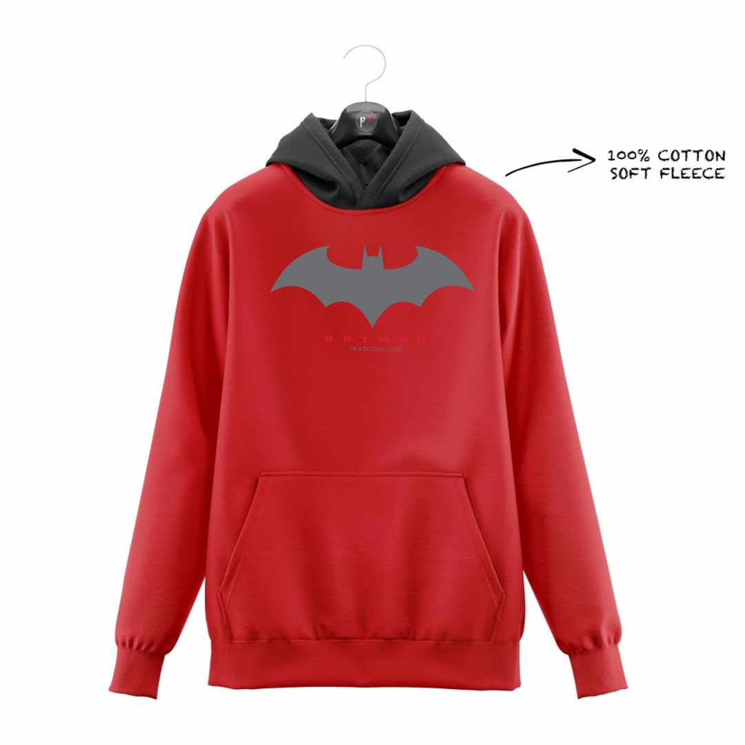 DTF - BATMAN LOGO FLEECE HOODIE DTF010