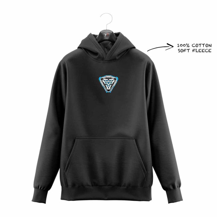 DTF - NEW ARC REACTOR FLEECE HOODIE DTF004