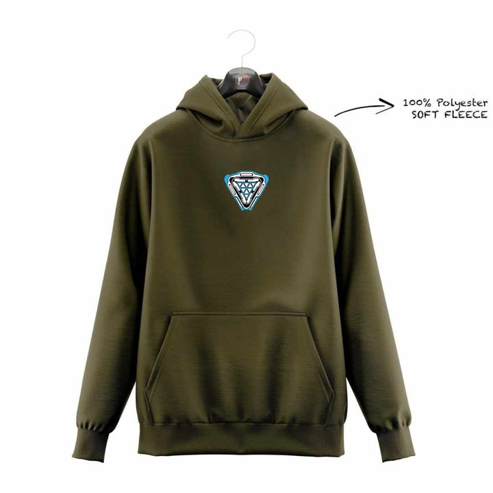 DTF - NEW ARC REACTOR FLEECE HOODIE DTF004