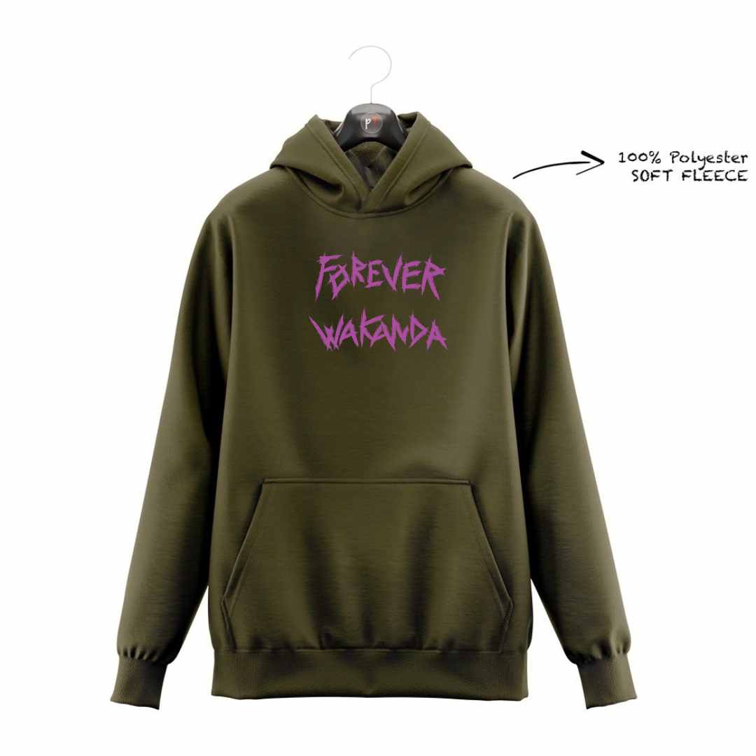 DTF - FOREVER WAKANDA FLEECE HOODIE DTF002