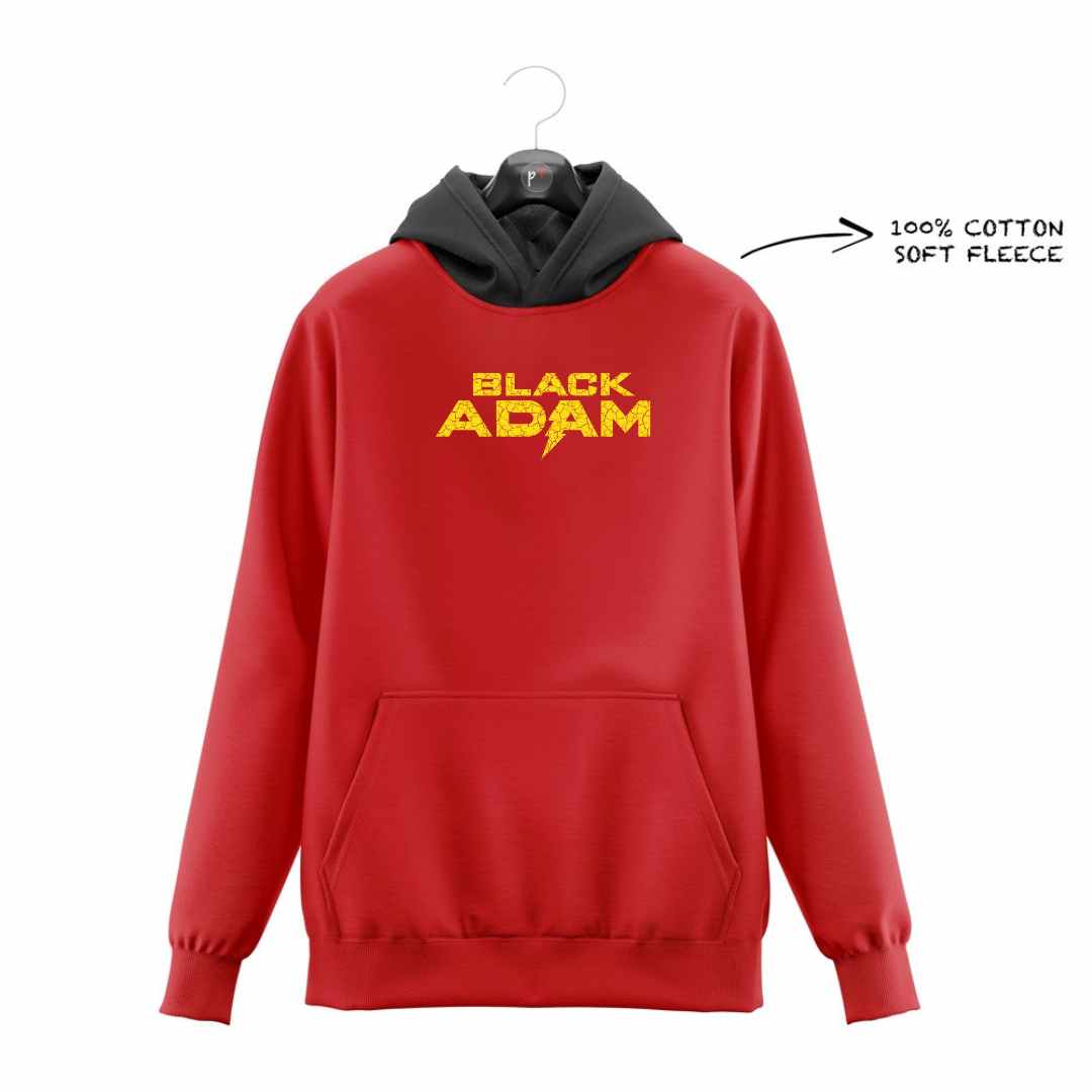 DTF - BLACK ADAM FLEECE HOODIE DTF001