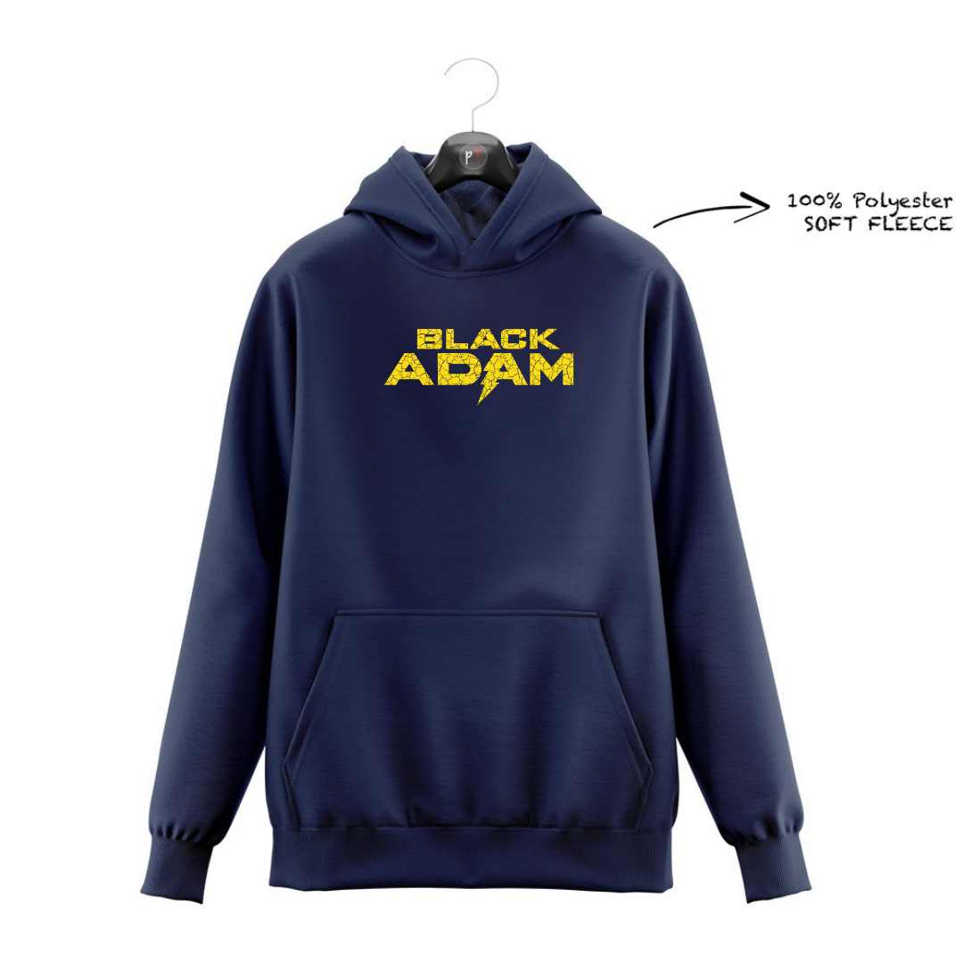 DTF - BLACK ADAM FLEECE HOODIE DTF001