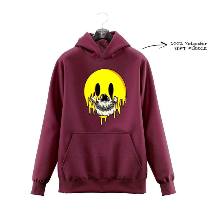 DTF -  SMILEY SKULL HOODIE DTF046