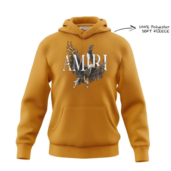 DTF -  AMIRI LOGO ONLY FRONT HOODIE DTF055