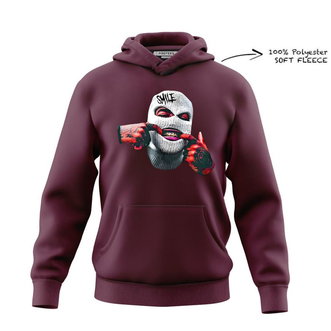 DTF -  FAKE SMILE HOODIE DTF048