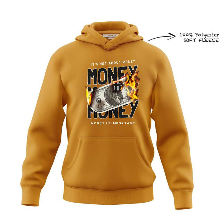 LEFTOVER DTF - NOT ABOUT MONEY HOODIE DTF047