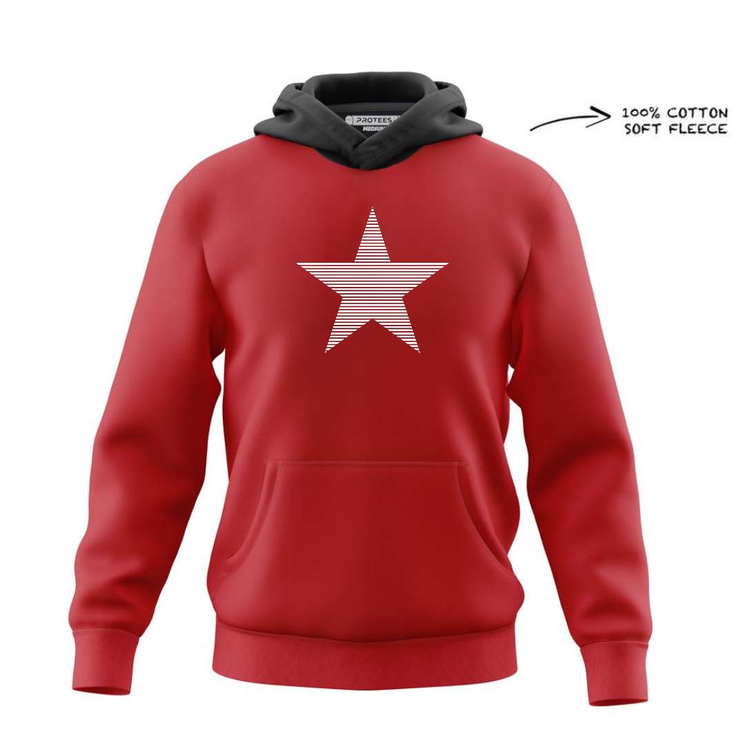 DTF - CAPTAIN AMERICA STAR HOODIE DTF077